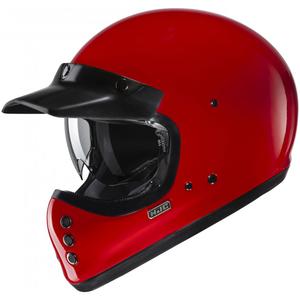 Casco integrale da moto HJC V60 Solid rosso intenso