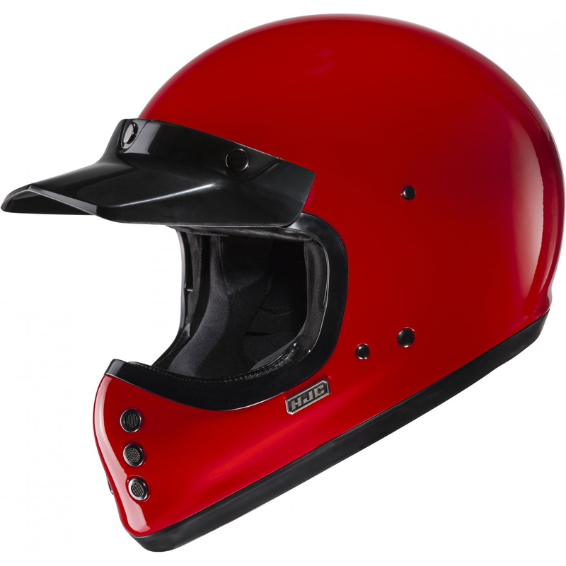 Casco integrale da moto HJC V60 Solid rosso intenso