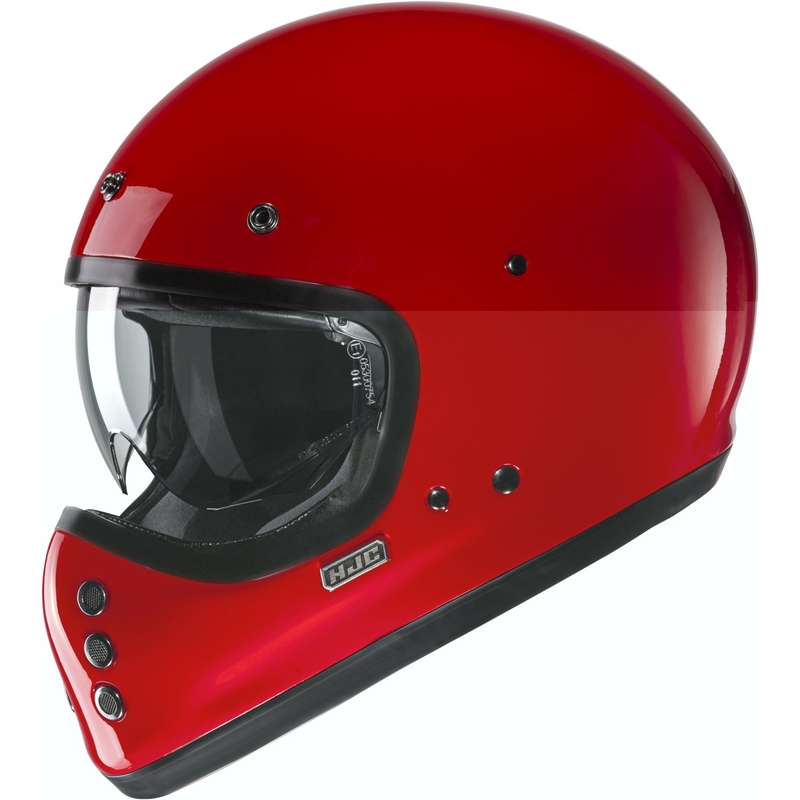 Casco integrale da moto HJC V60 Solid rosso intenso