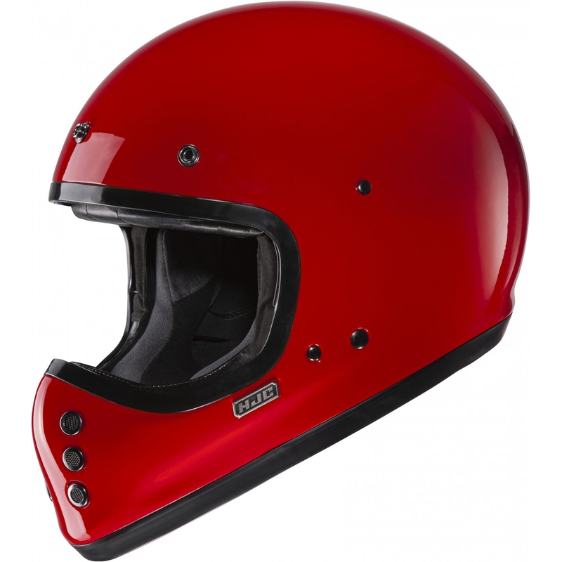 Casco integrale da moto HJC V60 Solid rosso intenso