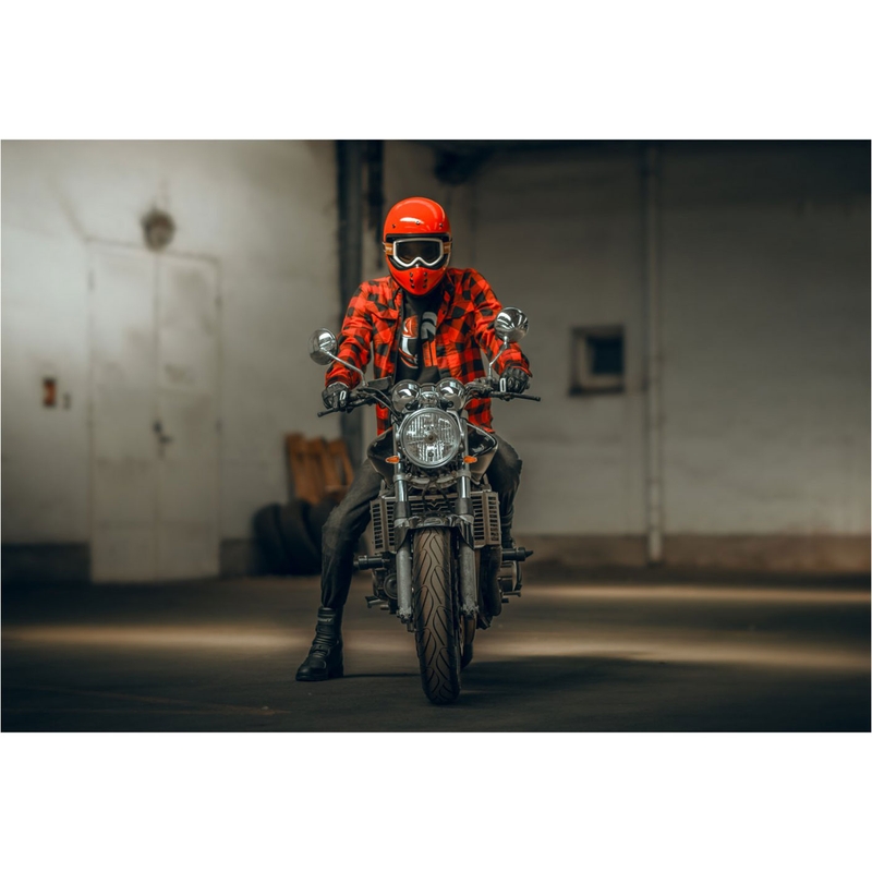 Casco integrale da moto HJC V60 Solid rosso intenso