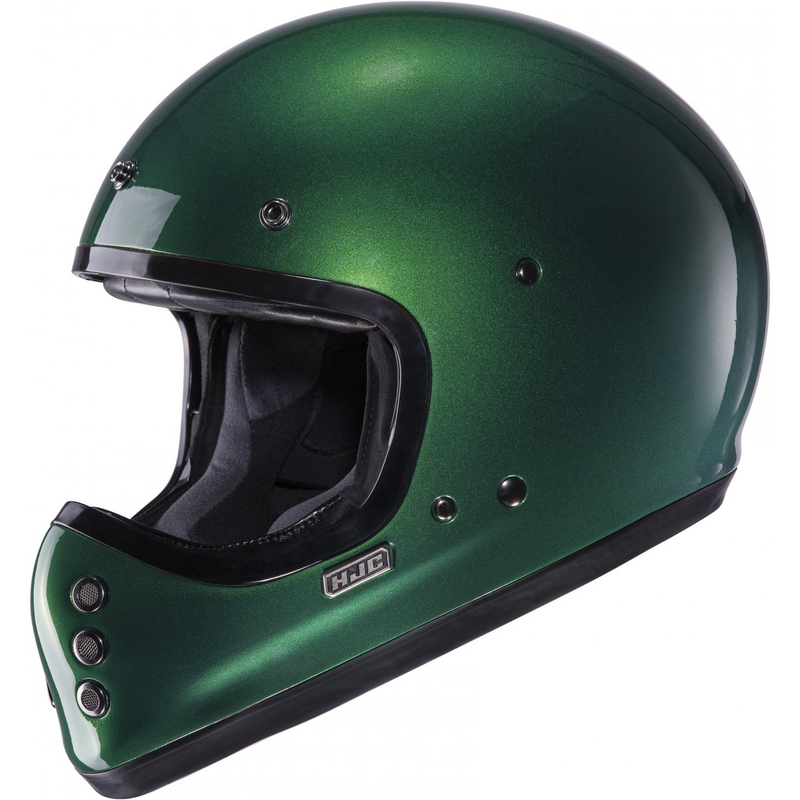 Casco integrale da moto HJC V60 Solid verde scuro