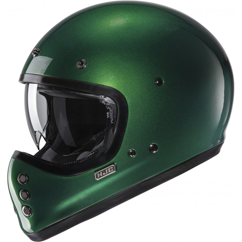 Casco integrale da moto HJC V60 Solid verde scuro