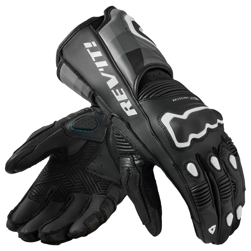 Guanti da moto Revit Quantum 3 nero-bianco