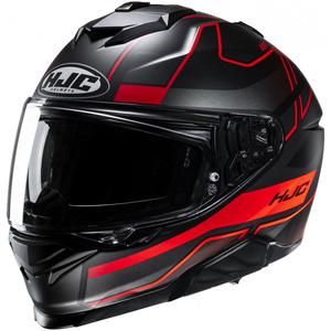 Casco integrale da moto HJC i71 Iorix MC1SF nero-rosso