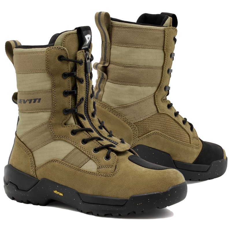 Stivali da moto Revit Acre H2O verde militare-verde