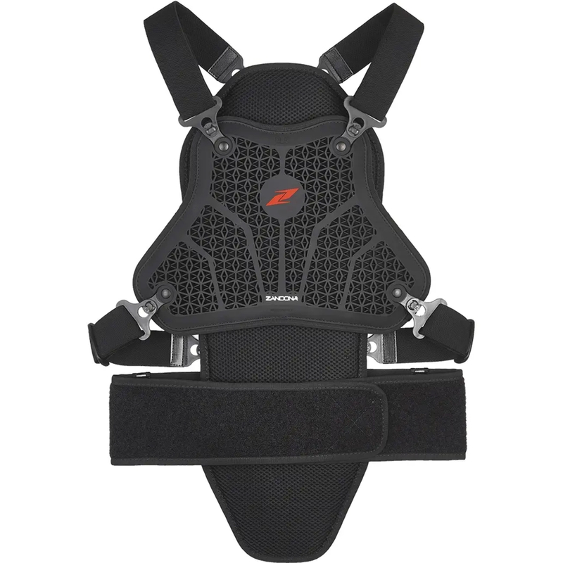 Protezione per la colonna vertebrale e il torace per bambini Zandona Netcube Armour X9 nero 151 - 165 cm