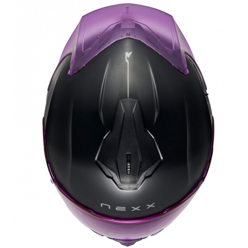 Casco integrale da moto NEXX Y.100R Subsonic nero opaco-rosa