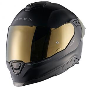 Casco integrale da moto NEXX Y.100R Subsonic nero opaco-oro