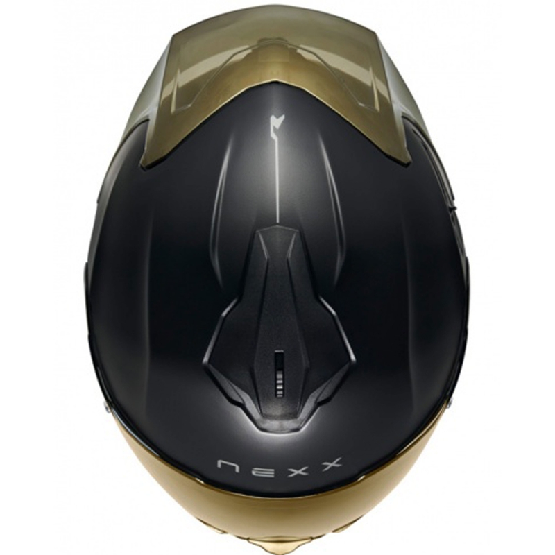 Casco integrale da moto NEXX Y.100R Subsonic nero opaco-oro