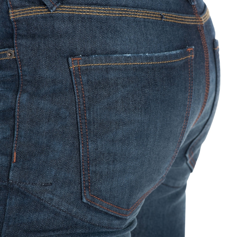 Jeans da motociclista Oxford Original Approved AAA Slim Jeans blu lavato
