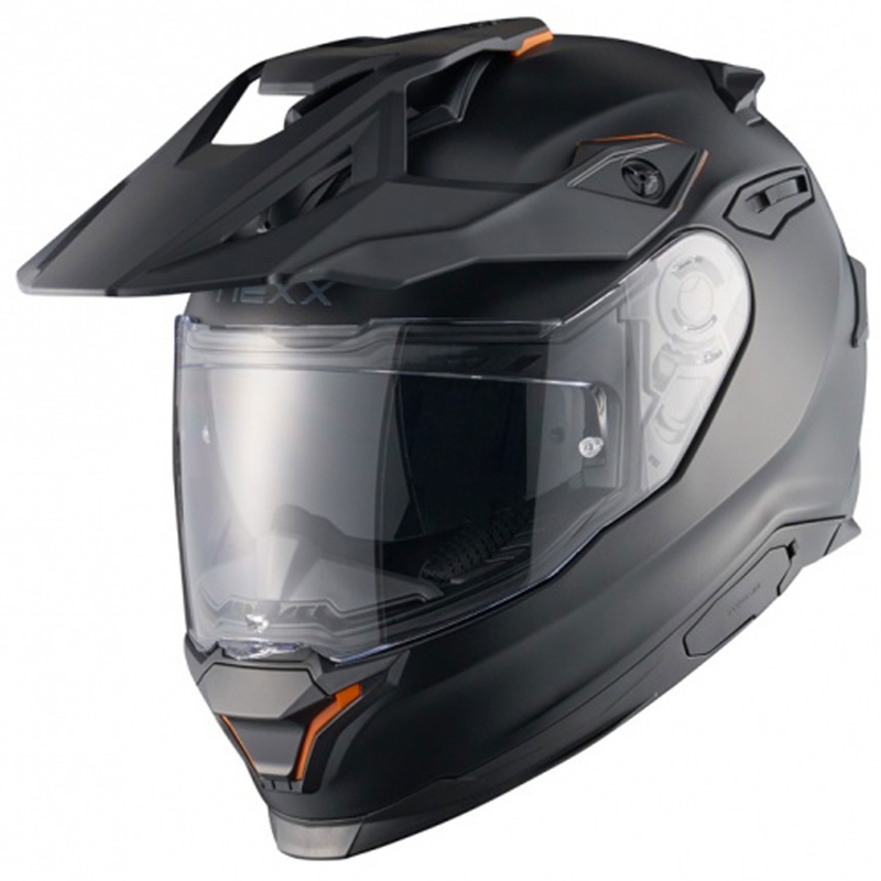 Casco moto enduro NEXX Y.TRAVL Plain nero opaco Saldi