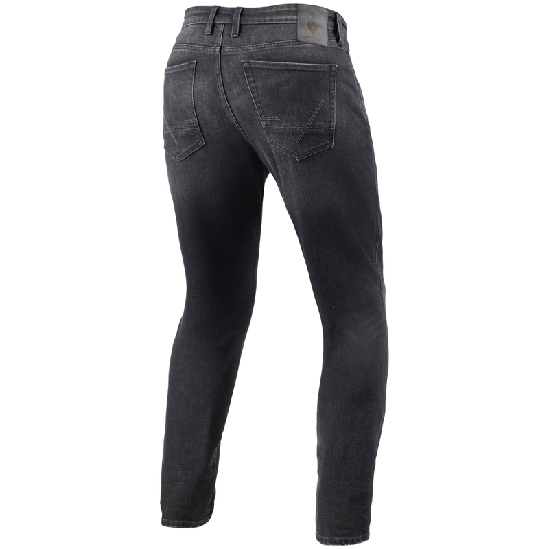Jeans da motociclista Revit Kai Skinny Short Mid Grey Stone