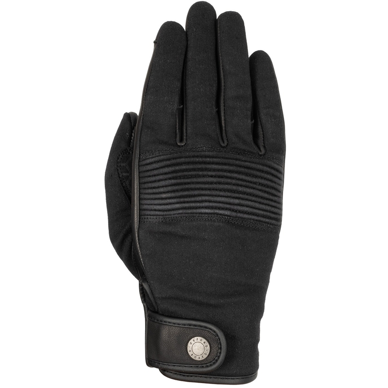 Guanti da moto da donna Oxford Kickback neri