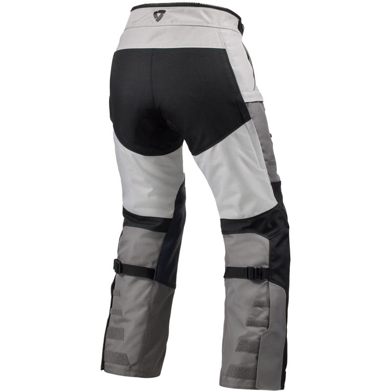 Pantaloni da moto da donna Revit Sand 5 H2O argento-nero