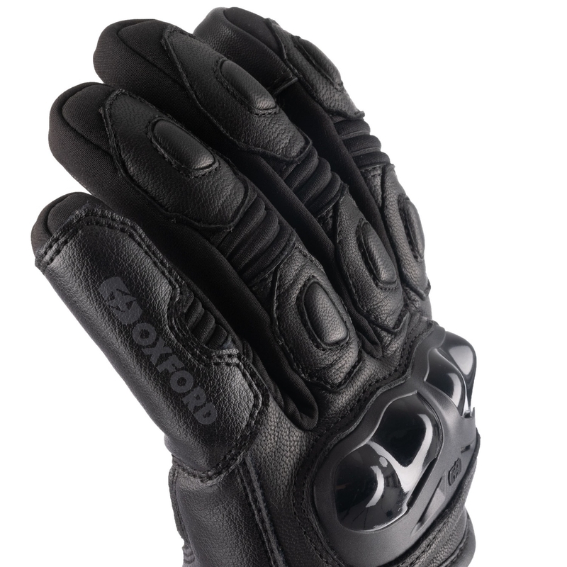 Guanti da moto da donna Oxford Omega 1.0. Dry2Dry™ nero