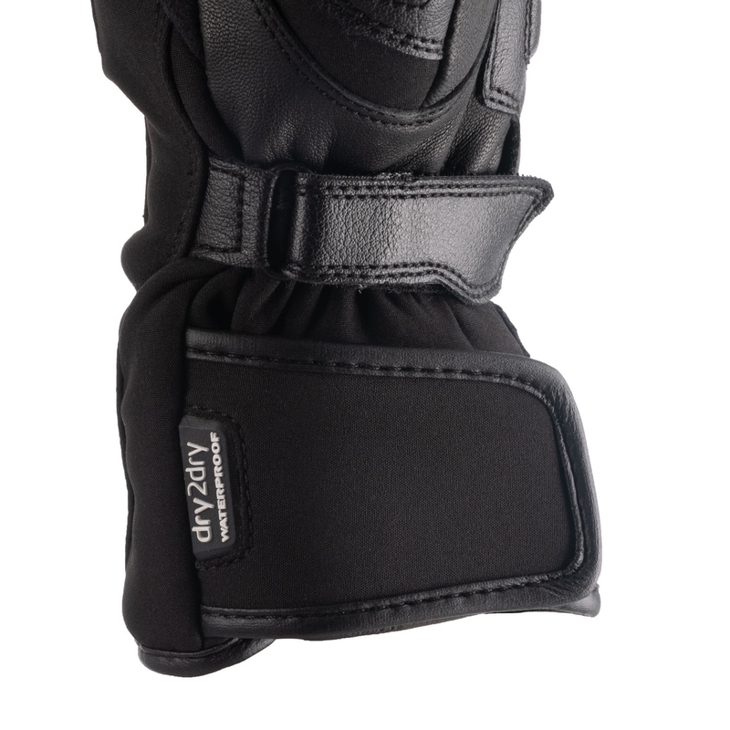 Guanti da moto da donna Oxford Omega 1.0. Dry2Dry™ nero