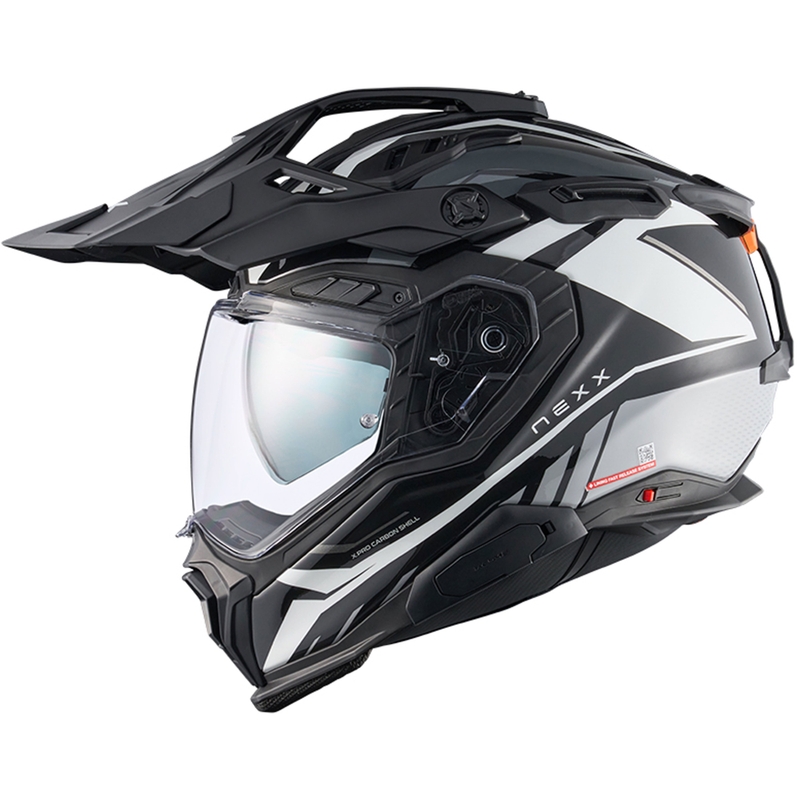 Casco moto enduro Nexx X.WED3 Gobi bianco-grigio Saldi