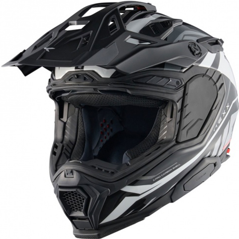 Casco moto enduro Nexx X.WED3 Gobi bianco-grigio Saldi