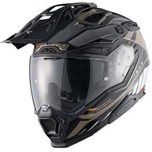 Casco moto enduro Nexx X.WED3 Gobi sabbia-bianco