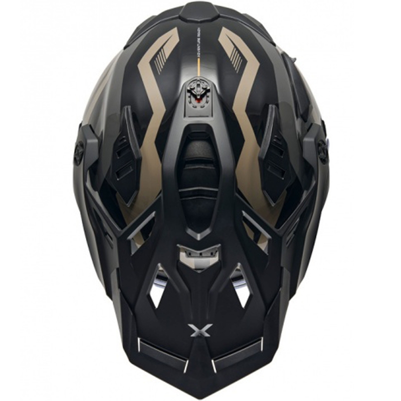Casco moto enduro Nexx X.WED3 Gobi sabbia-bianco