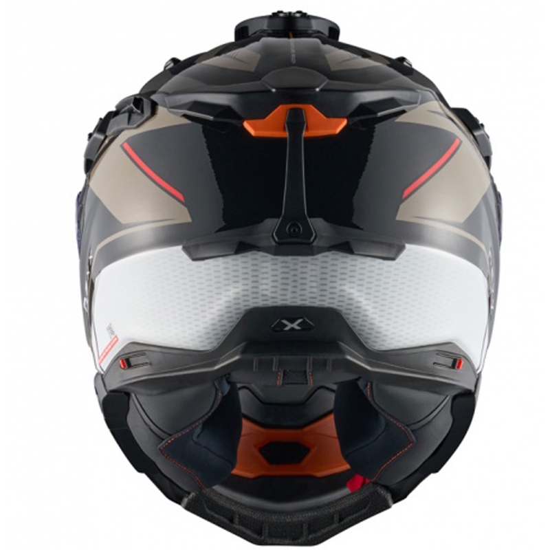 Casco moto enduro Nexx X.WED3 Gobi sabbia-bianco