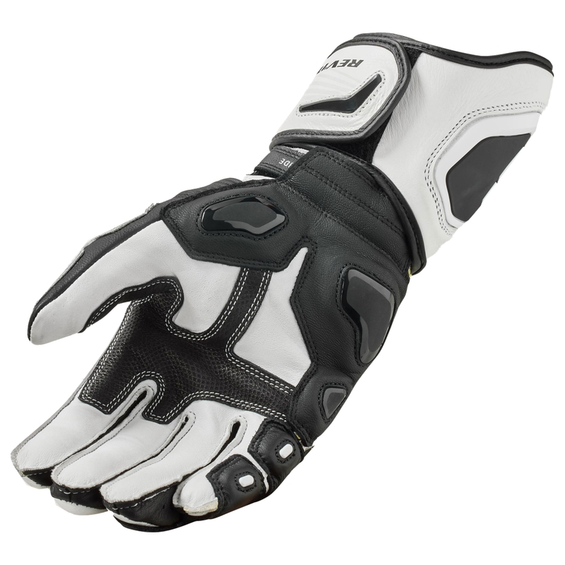 Guanti da moto Revit Jerez 4 bianco-nero