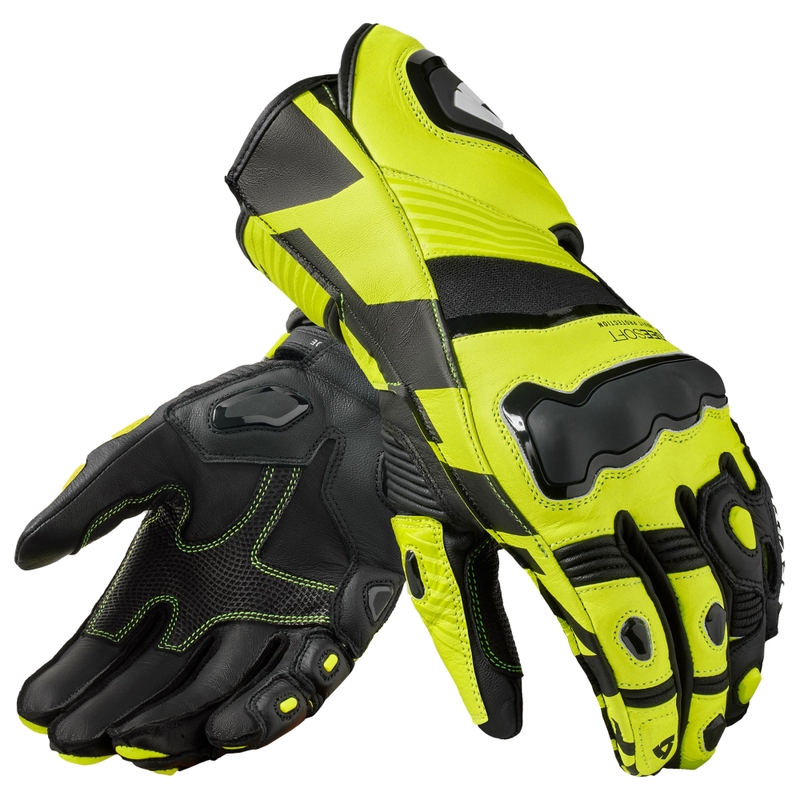 Guanti da moto Revit Jerez 4 giallo fluo-nero