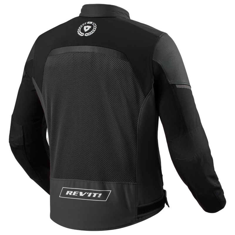 Giacca da moto Revit Swiftblade nera-blu