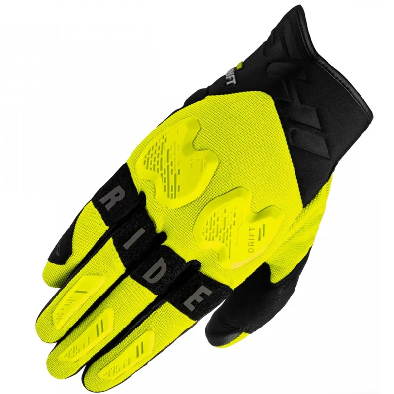Guanti da moto Shima Drift giallo fluo-nero