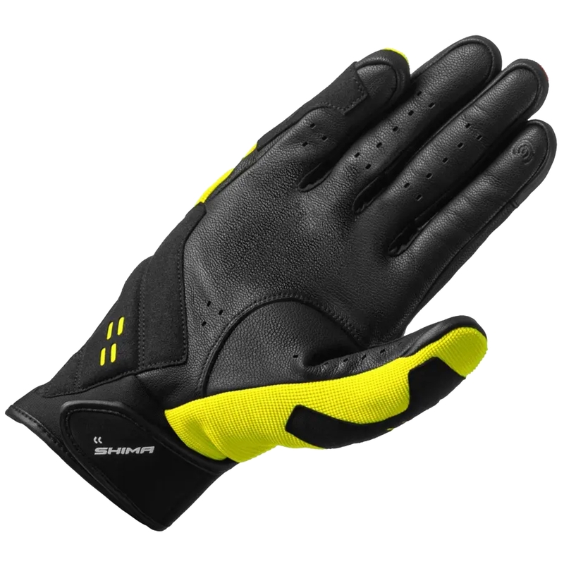 Guanti da moto Shima Drift giallo fluo-nero