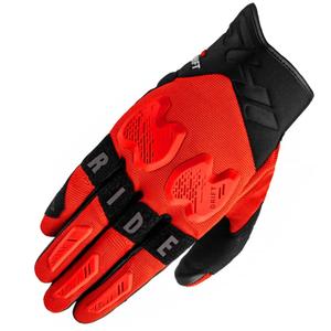 Guanti da moto Shima Drift rosso-nero