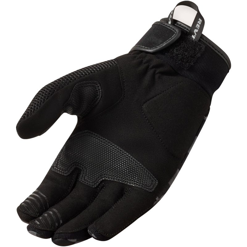 Guanti da moto Revit Surge neri-grigi
