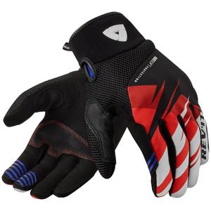 Guanti da moto Revit Surge nero-rosso