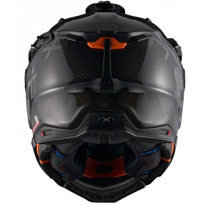 Casco moto enduro Nexx X.WED3 Furka nero-grigio