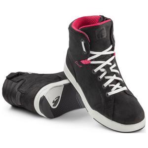 Stivali da moto da donna Forma Swift X Fit Dry Lady nero-bianco