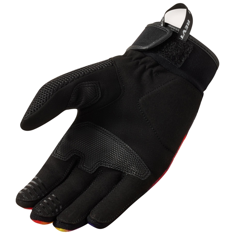 Guanti da moto Revit Surge nero-arancione