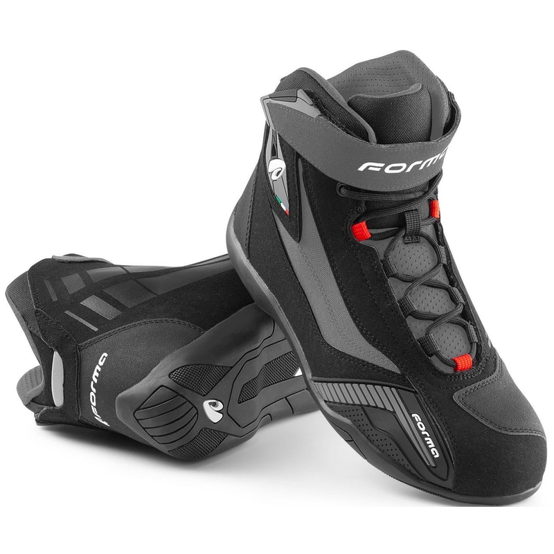 Stivali da moto Forma Genesis nero-grigio