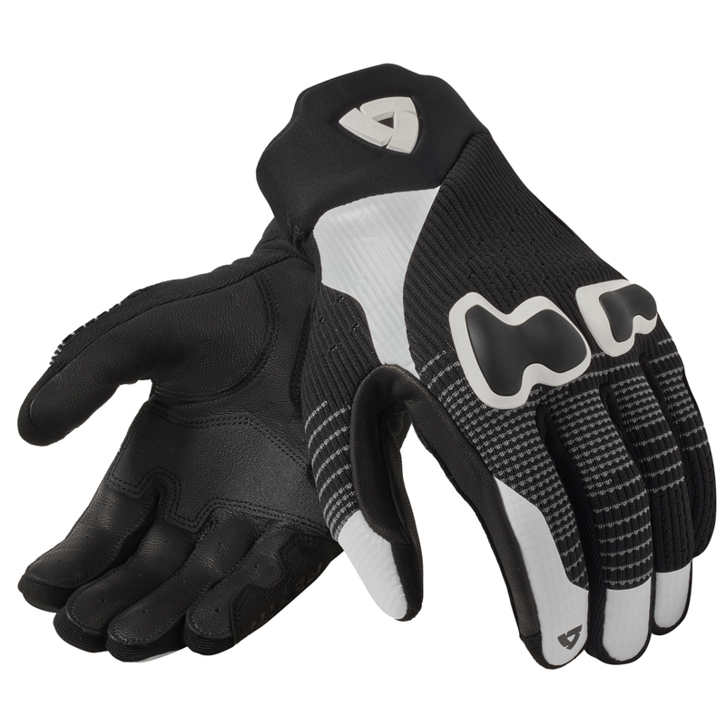 Guanti da moto Revit Kinetic 2 nero-bianco