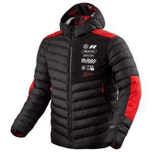 Giacca Revit Payload Nero-Rosso