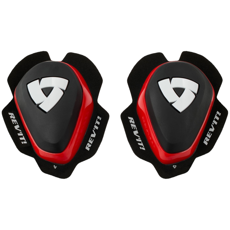 Slider per ginocchia Revit Set di slider per ginocchia 2 rosso-nero-bianco
