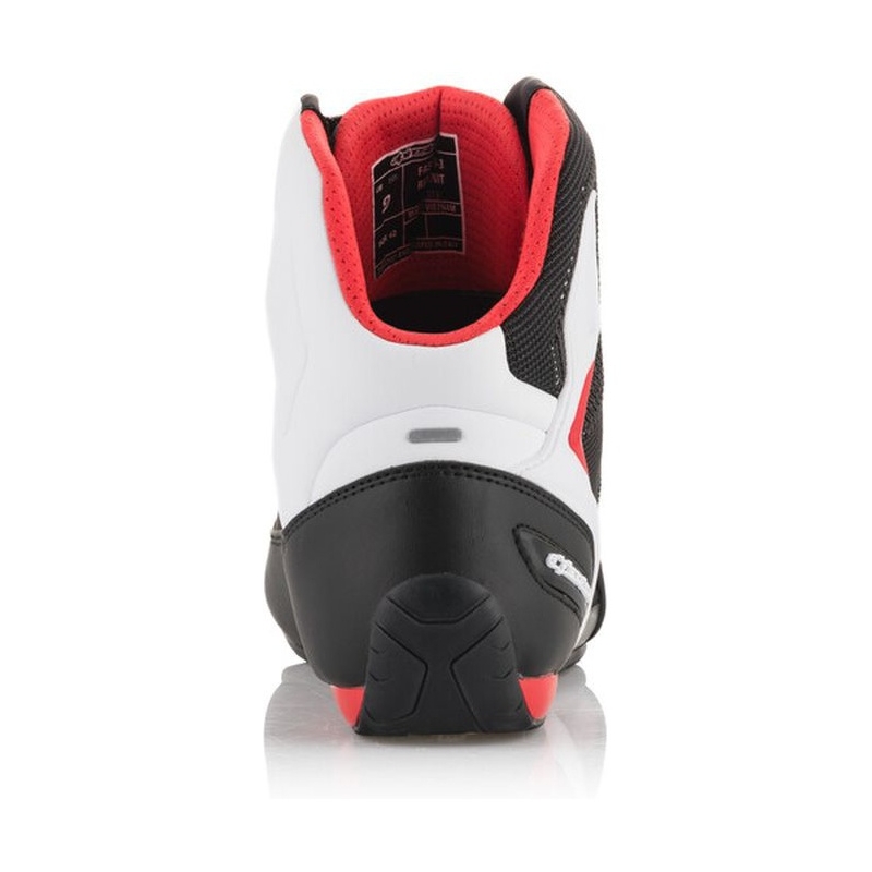 Stivali da moto Alpinestars Faster 3 Rideknit Nero-Bianco-Rosso