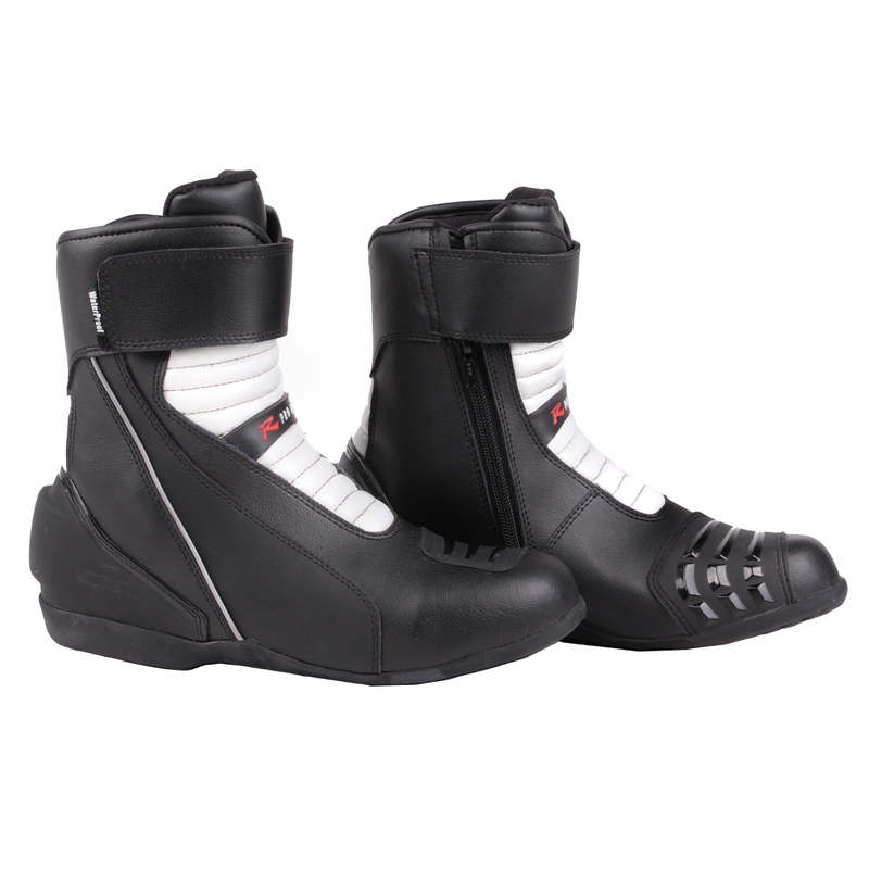 Boty na motorku R-PRO Comfort černo-bílé výprodej