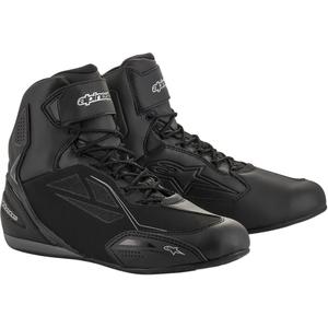 Stivali da moto Alpinestars Stella Faster 3 Drystar da donna nero-argento