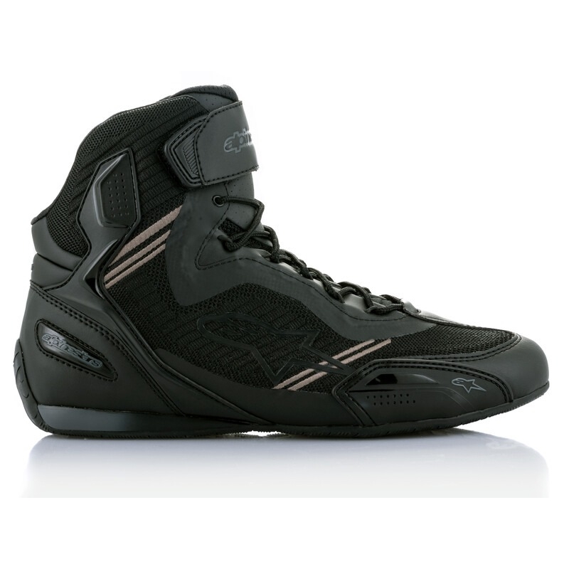 Stivali da moto Alpinestars Faster 3 Rideknit Nero-Nero