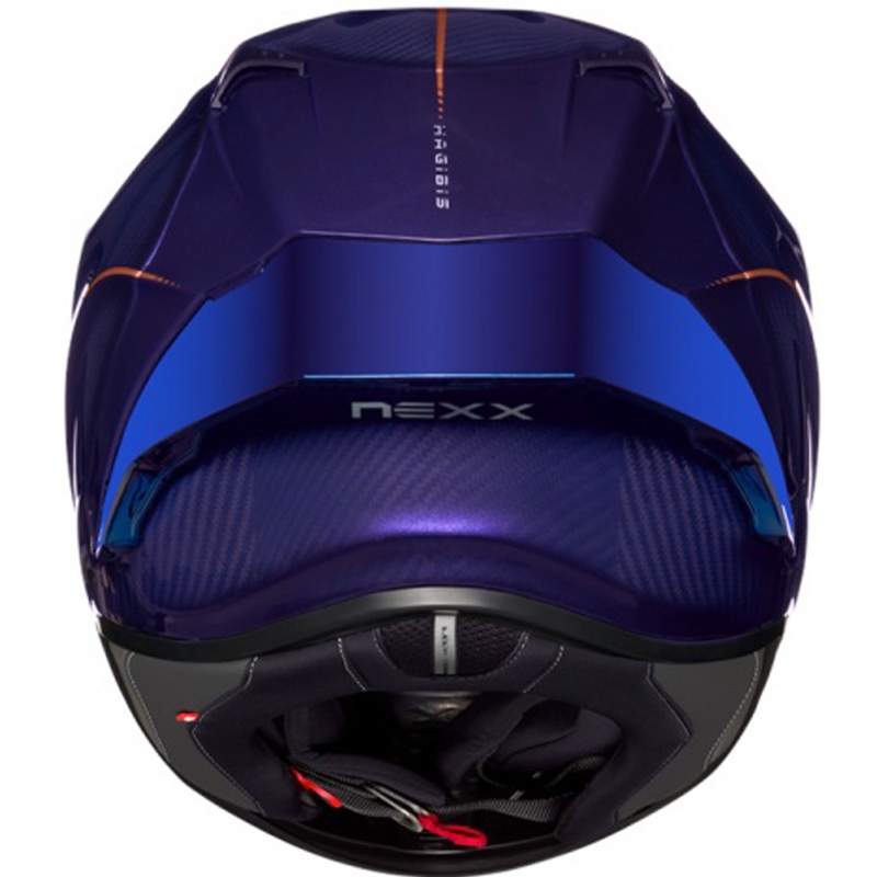 Casco integrale da moto Nexx X.R3R Hagibis Carbon viola