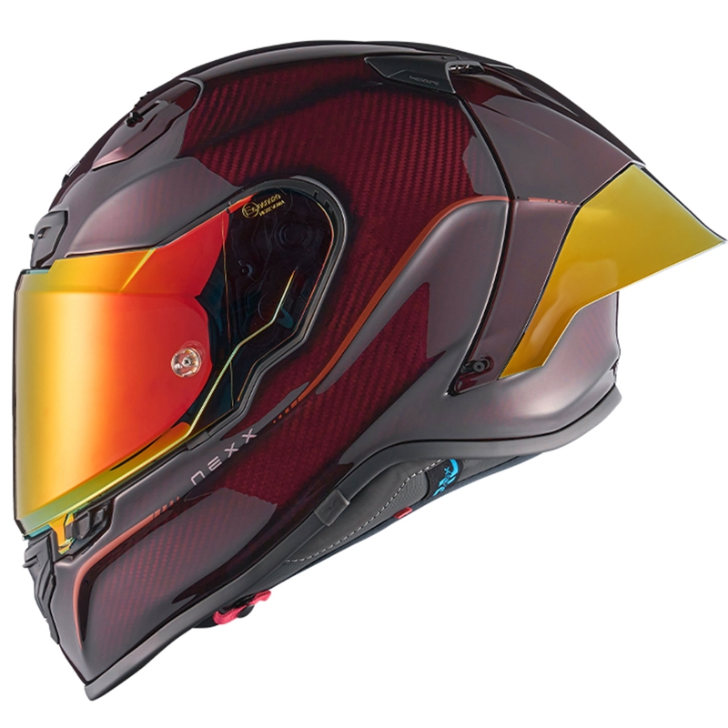 Casco integrale da moto Nexx X.R3R Hagibis Carbon rosso