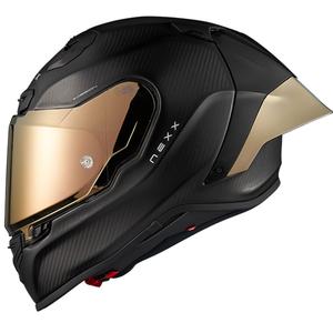 Casco integrale da moto Nexx X.R3R Zero PRO 2 Carbon Oro opaco