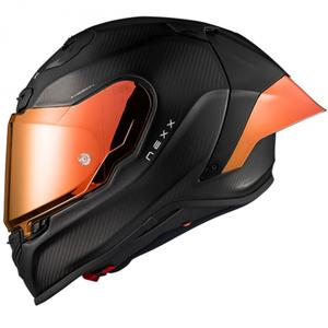 Casco integrale da moto Nexx X.R3R Zero PRO 2 Carbon rosso opaco