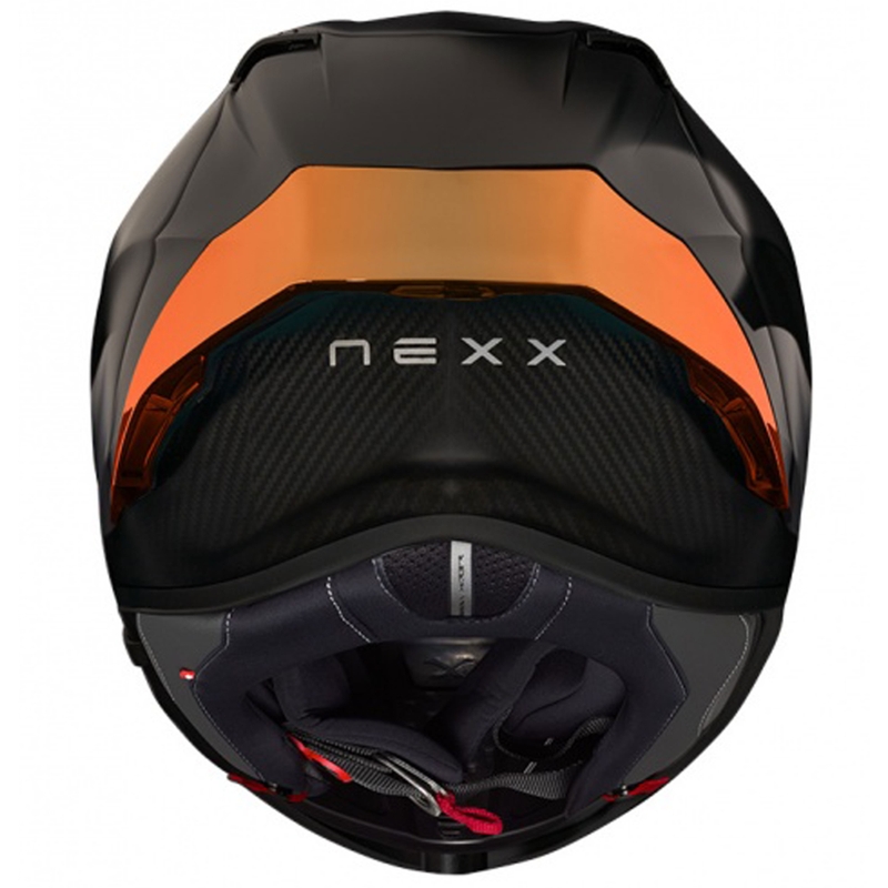 Casco integrale da moto Nexx X.R3R Zero PRO 2 Carbon rosso opaco